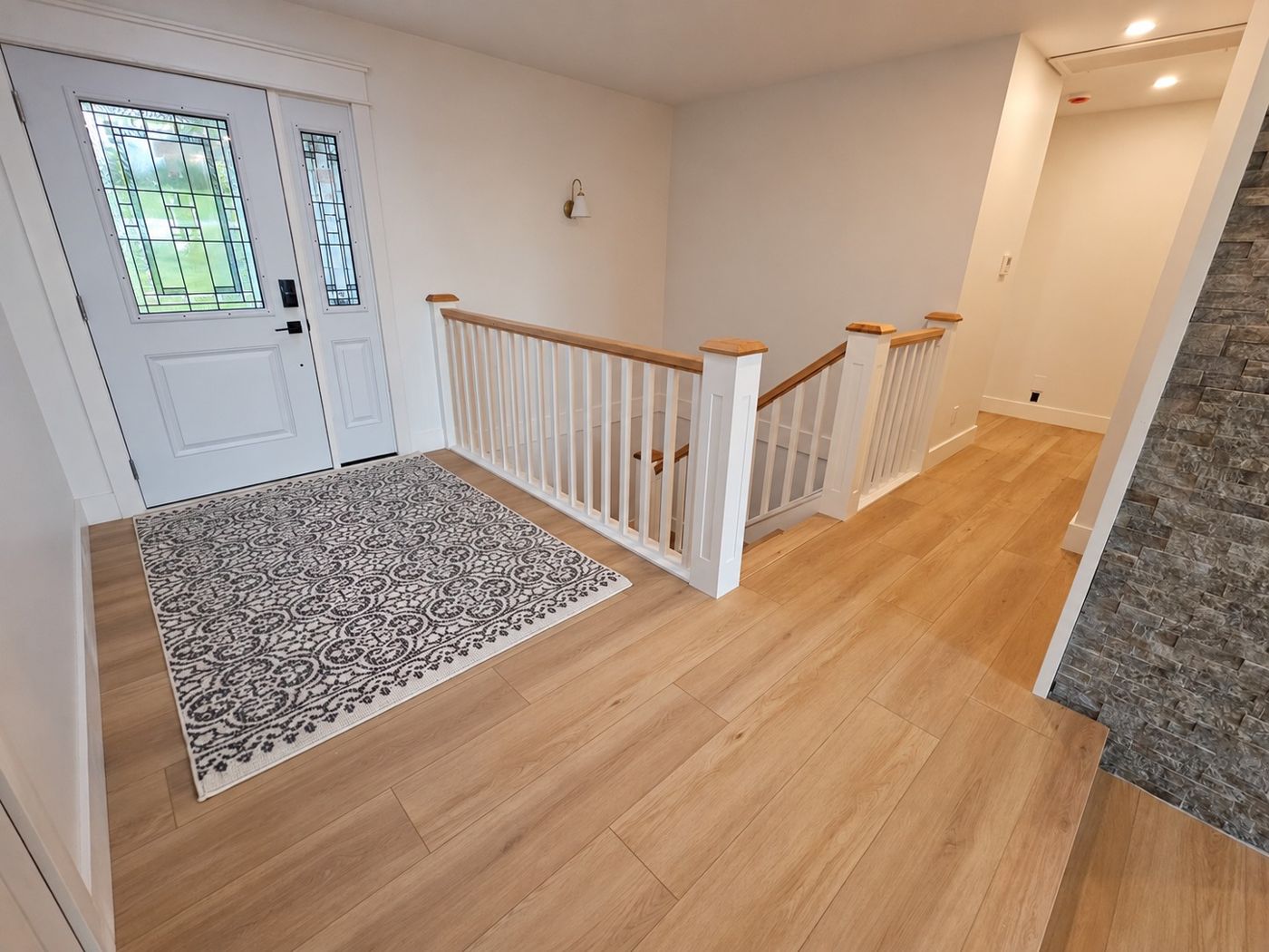 Renovated home interior