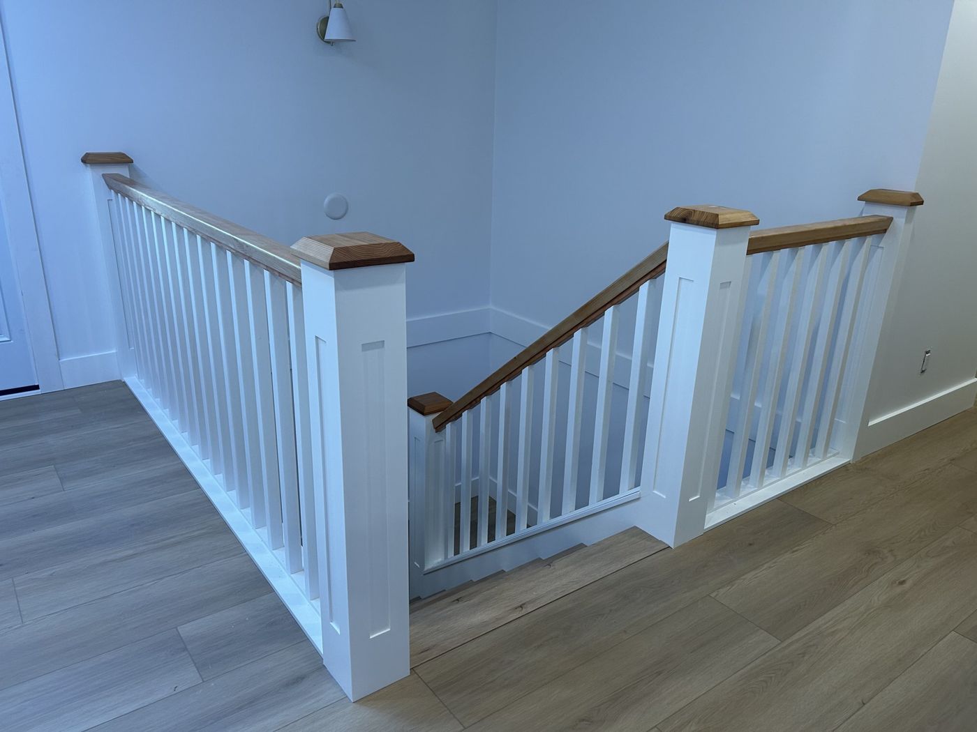 Finished lower-level renovation by Rise Renovations & Decks